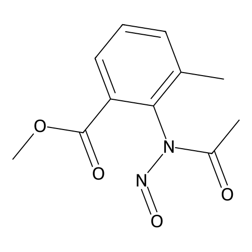 Methyl 3-methyl-2-(N-nitrosoacetamido)benzoate