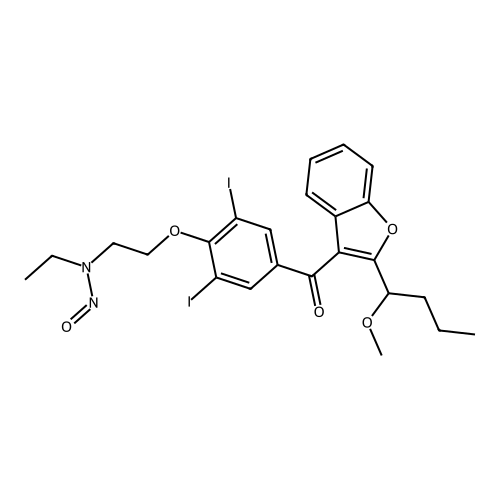 N-Nitroso N-Desethyl Amiodarone EP Impurity G