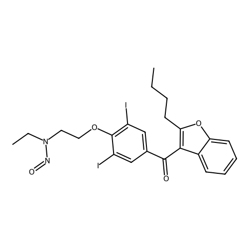 N-Nitroso desethyl amiodarone