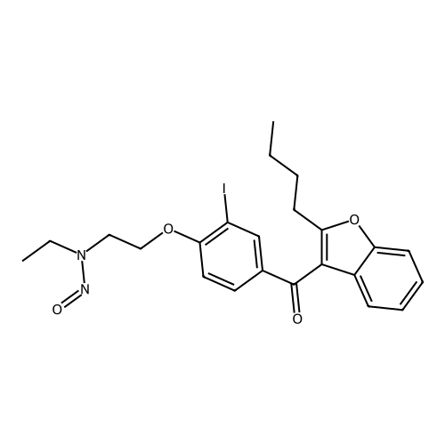 N-Nitroso N-Desethyl Amiodarone EP Impurity C