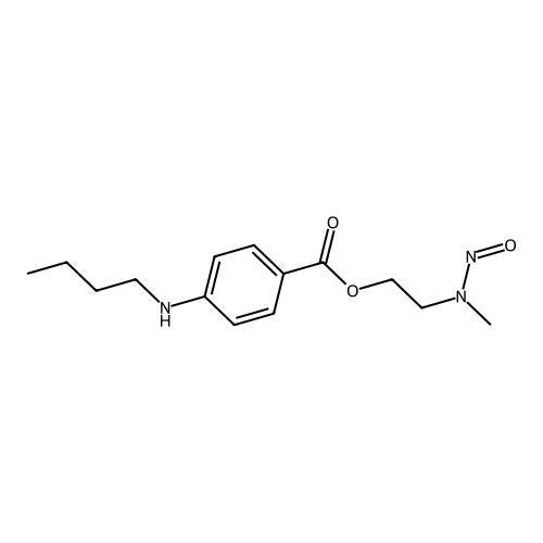 N-nitroso-desmethyl-tetracaine