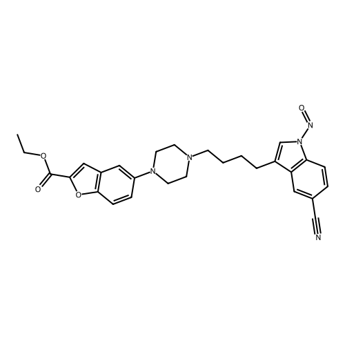 N-Nitroso Vilazodone Ethyl Ester Impurity 12