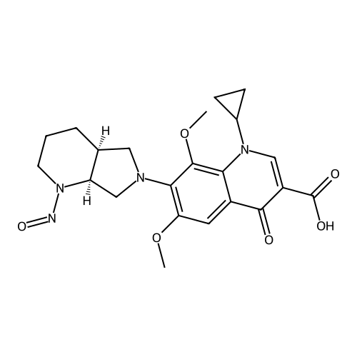 N-Nitroso Moxifloxacin impurity 132