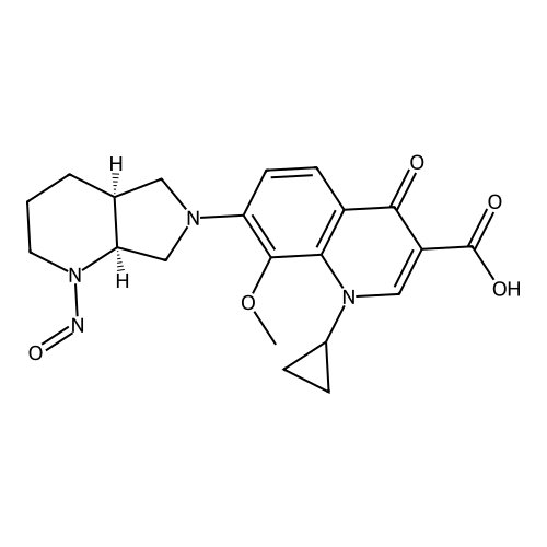 N-Nitroso Moxifloxacin Impurity 166