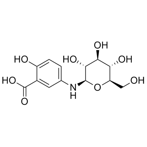 5-(N--beta-;-D-Glucopyranosylamino) Salicylic Acid