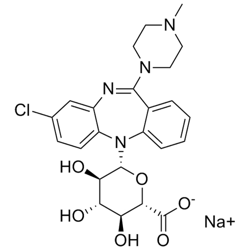 Clozapine-5-N-Glucuronide Sodium Salt