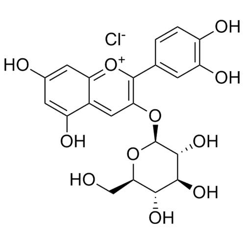 Cyanidin 3-O-Glucoside Chloride (Kuromanin Chloride)