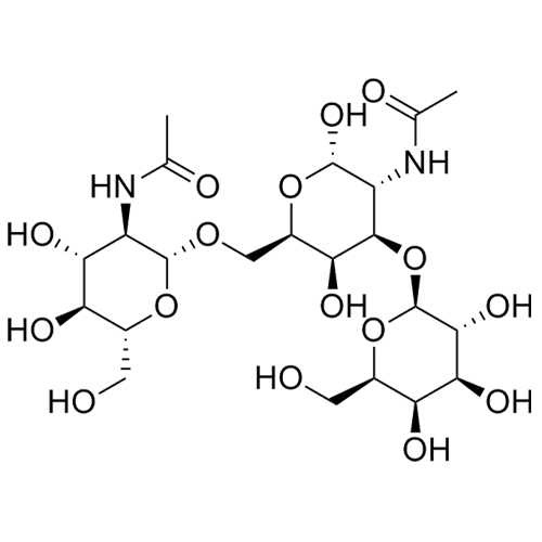 2-Acetamido-6-O-(2-acetamido-2-deoxy-D-glucopyranosyl)-3-O(-D-galactopyranosyl)-2-deoxy-D-galactopyranose